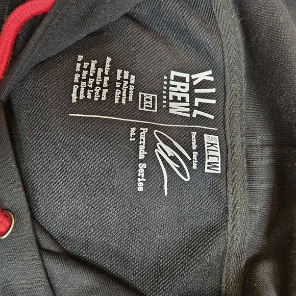 Kill Crew Black Hoodie for Men - Picture 5 of 5